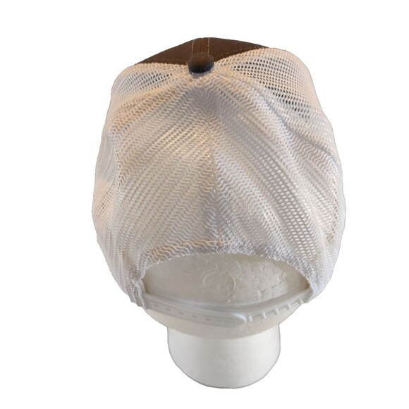 CAT Trucker Hat Cap Men’s Gray/ Black Mesh Strapback Butler CAT - Picture 6 of 9